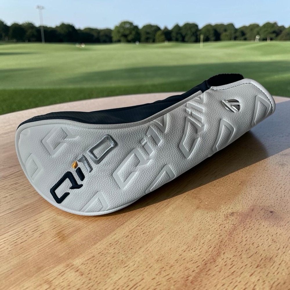 TaylorMade Qi10 3 Wood Fairway Golf Club Head Cover Headcover White Blue